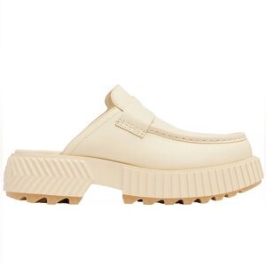 SOREL NWT ONA AVE™ Women's Slip on Loafer in Cream Sz 8